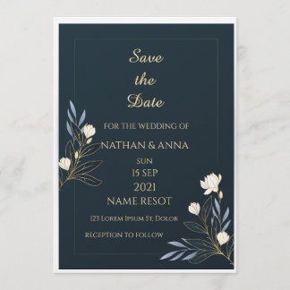 Invitation Cartons d'invitation de mariage