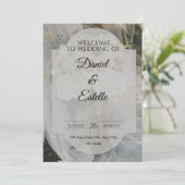 Invitation Cartons d'invitation de mariage (Debout devant)
