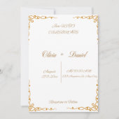 Invitation Cartons d'invitation de mariage (Devant)