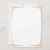 Invitation Cartons d'invitation de mariage (Dos)