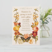 Invitation Cartons d'invitation de mariage (Debout devant)