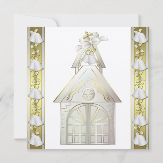 Invitation Cartons d'invitation de mariage 4.25" x 5.5" (Devant)