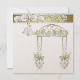 Invitation Cartons d'invitation de mariage 5.25" x 5.25"