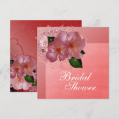 Invitation Cartons d'invitation de mariage Fleur de cerisier (Devant / Derrière)