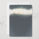 Invitation Cartons d'invitation de mariage Grey Sparkle Light (Dos)