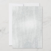 Invitation Cartons d'invitation de mariage plage avec hippoca (Dos)