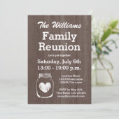 Invitation Cartons d'invitation de réunion de famille en pot (Debout devant)