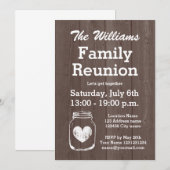 Invitation Cartons d'invitation de réunion de famille en pot (Devant / Derrière)