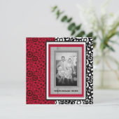 Invitation Cartons d'invitation élégants pour les 50 ans de m (Debout devant)