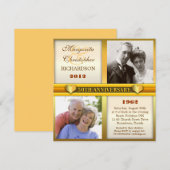 Invitation Cartons d'invitation modernes et élégants pour les (Devant / Derrière)