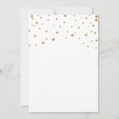 Invitation Cartons d'invitation modernes pour anniversaire av (Dos)