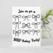 Invitation Cartons d'invitation Navajo Pearl Bow (Debout devant)