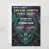 Invitation Cartons d'invitation Nova Dragon Glow Party (Devant)