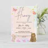Invitation Cartons d'invitation Ourson Mignon (Debout devant)