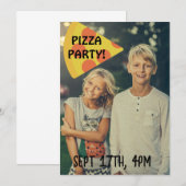 Invitation Cartons d'invitation personnalisés pour fête de pi (Devant / Derrière)