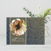 Invitation Cartons d'invitation photo pour les 10 ans d'anniv (Debout devant)
