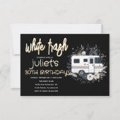 Invitation Cartons d'invitation pour 30 ans de poor trash (Devant)