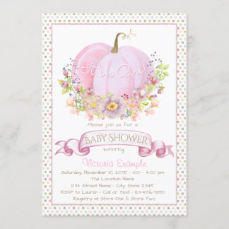 Invitation Cartons d'invitation pour Baby Shower à thème Citr