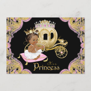 Invitation Cartons d'invitation pour Baby Shower Ethnique Pri