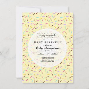 Invitation Cartons d'invitation pour Baby Sprinkle