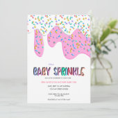 Invitation Cartons d'invitation pour Baby Sprinkle (Debout devant)