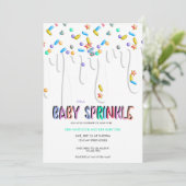 Invitation Cartons d'invitation pour Baby Sprinkle (Debout devant)