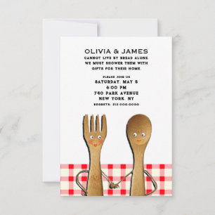 Invitation Cartons d'invitation pour douche de couple