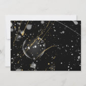 Invitation Cartons d'invitation pour fête avec bulles de Cham (Dos)