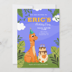 Invitation Cartons d'invitation pour fête d'anniversaire de d