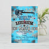 Invitation Cartons d'invitation pour fête d'anniversaire de g (Debout devant)