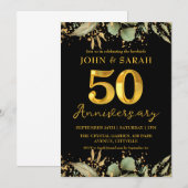 Invitation Cartons d'invitation pour fête d'anniversaire des  (Devant / Derrière)