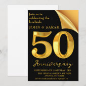 Invitation Cartons d'invitation pour fête d'anniversaire des (Devant / Derrière)