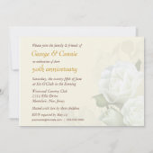 Invitation Cartons d'invitation pour fête de 50e anniversaire (Dos)