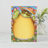 Invitation Cartons d'invitation pour la fête (Debout devant)