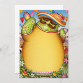 Invitation Cartons d'invitation pour la fête (Devant / Derrière)