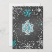 Invitation Cartons d'invitation pour la fête du 1er anniversa (Dos)