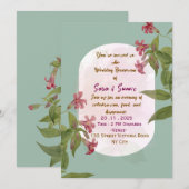 Invitation Cartons d'invitation pour la réception de mariage (Devant / Derrière)