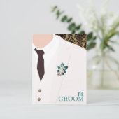 Invitation Cartons d'invitation pour l'enterrement de vie de (Debout devant)