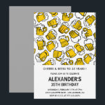 Invitation Cartons d'invitation pour les 35 ans Hommes Acclam<br><div class="desc">Cartons d'invitation pour les 35 ans Hommes Acclamations et Bières</div>