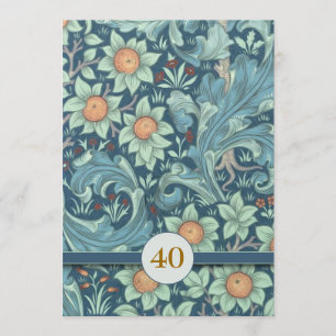 Invitation Cartons d'invitation pour les 40 ans de mariage