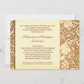 Invitation Cartons d'invitation pour les 50 ans d'anniversair (Dos)