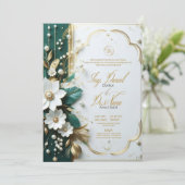 Invitation Cartons d'invitation pour mariage (Debout devant)
