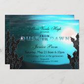 Invitation Cartons d'invitation pour mariage de DUSK à DAWN P (Devant / Derrière)