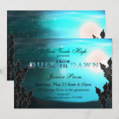 Invitation Cartons d'invitation pour mariage, soirée de promo (Devant / Derrière)