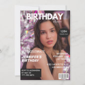 Invitation Cartons d'invitation pour ses 13 ans Couverture de (Devant)