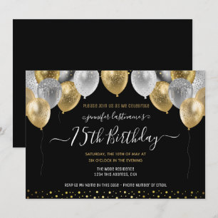Invitation Cartons d'invitation pour une fête d'anniversaire