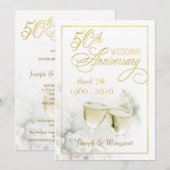 Invitation Cartons d'invitation pour une fête d'anniversaire  (Devant / Derrière)