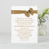 Invitation Cartons d'invitation pour une fête du 50e annivers (Debout devant)