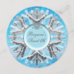 Invitation Cartons d'invitation pour une fête Sweet 16 sur le