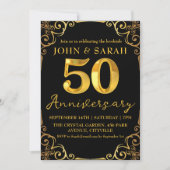 Invitation Cartons d'invitation pour une soirée d'anniversair (Devant)